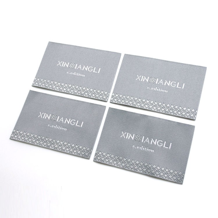 廠家直銷織嘜定制 滌綸鉤邊領(lǐng)標訂做